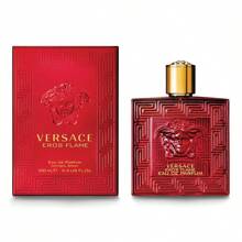 Versace Eros Flame Eau De Parfum 3.4 OZ/ 100ML, Men's Perfume EDP Fragrance Long-Lasting Boyfriend Husband Father Brother Birthday Graduation Party Travel Camping Outdoors School Campus Trip Festivals Anniversary, Gift Valentine's Day Halloween Thanksgiving Christmas New Year's Day - Đỏ - Xem 2