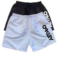 Tactel Men's Shorts Gym Bermuda Beach Summer - White - View 2