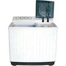 Lavadora Dos Tinas de 19 Kg y 3 Velocidades con Secado Rápido y Lavado por Impulsor, 2 Programas, Desagüe Manual, Timer de Lavado y Secado, Durable Estructura de Plástico, Blanca LDM-19B - 1 - Ver 5