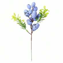 1 pièce Décoration d'arbre de Pâques avec des œufs colorés. Peinture d'œufs DIY, fleurs, plante, décorations de Pâques, mariage, fête, fournitures pour la maison, décoration de vase