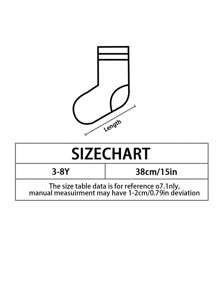 2 Pairs Kids Socks, Classic White With Cute Cartoon Cat & Fox Patterns, Versatile Casual Breathable Comfortable Soft Over-The-Knee Socks, Suitable For Festivals, Traveling, Matching Princess Dresses, Back To School - White - View 5