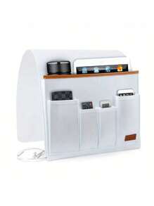 Sofa Armrest Storage Bag With Pockets, Non-Waterproof & Non-Slip, Suitable For Sofa & Armchair, Can Store Remote Control, Phone, Magazines, Accessories