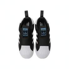 Adidas Originals 2025 幼儿男童 SUPERSTAR 360 C 休闲低帮运动鞋 JS0687 - 黑色 - 查看 6