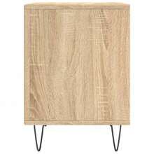 Tables de chevet 2 pcs bois sonoma 40x35x50 cm ingénierie en bois