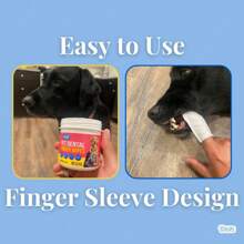 Dr. Paws Choice: Pet Care Finger Wipes For Dental, Ear, And Eye Hygiene.