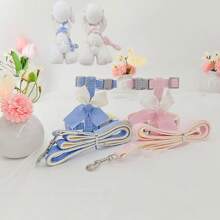 猫牵引绳防脱猫散步牵引绳猫绳猫牵引外出可调节专用猫绳带