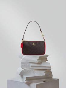 Coach Nolita 19 女士单肩包腋下包手拿包真皮单肩包和钱包女士小钱包