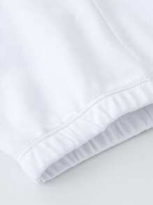 男童松紧腰休闲九分裤三件套