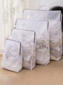 Mesh Laundry Bags, Washing Bag With Zipper , Underwear Exquisite Clothes Washing Bags For Travel, Laundry Bags