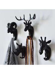 Animal Wall Hook Head Sucker Hanging Hooks Storage Rack Key Holder Organizer Coat Hat Hanger Home Decor,Wall Picture Frame,Wall Hooks Self Adhesive,Hooks,Hook,Wall Hooks,Bathroom,Towel Holder,Hooks,Wall Hooks,Hooks,Wall Hook,Door Hanger