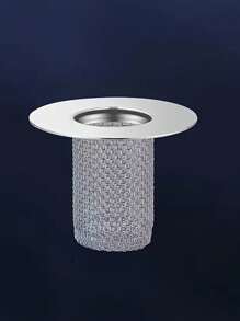 2pcs Drain Covers, Hair Catcher Filters, Suitable For Bathroom Sink, Shower Drain Strainer - Silver - View 6