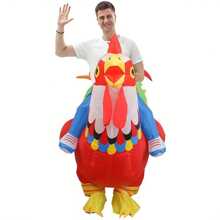 Adult Inflatable Rooster Costume, Animal Anime Cosplay Outfit Set For Carnival, Halloween Party, Unisex