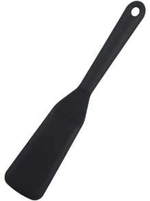 Espátula de silicona para tortilla de huevo, crepé, Brownie, juego de espátula de goma fina para utensilios de cocina antiadherentes, 1. Z13B - Negro - Ver 2