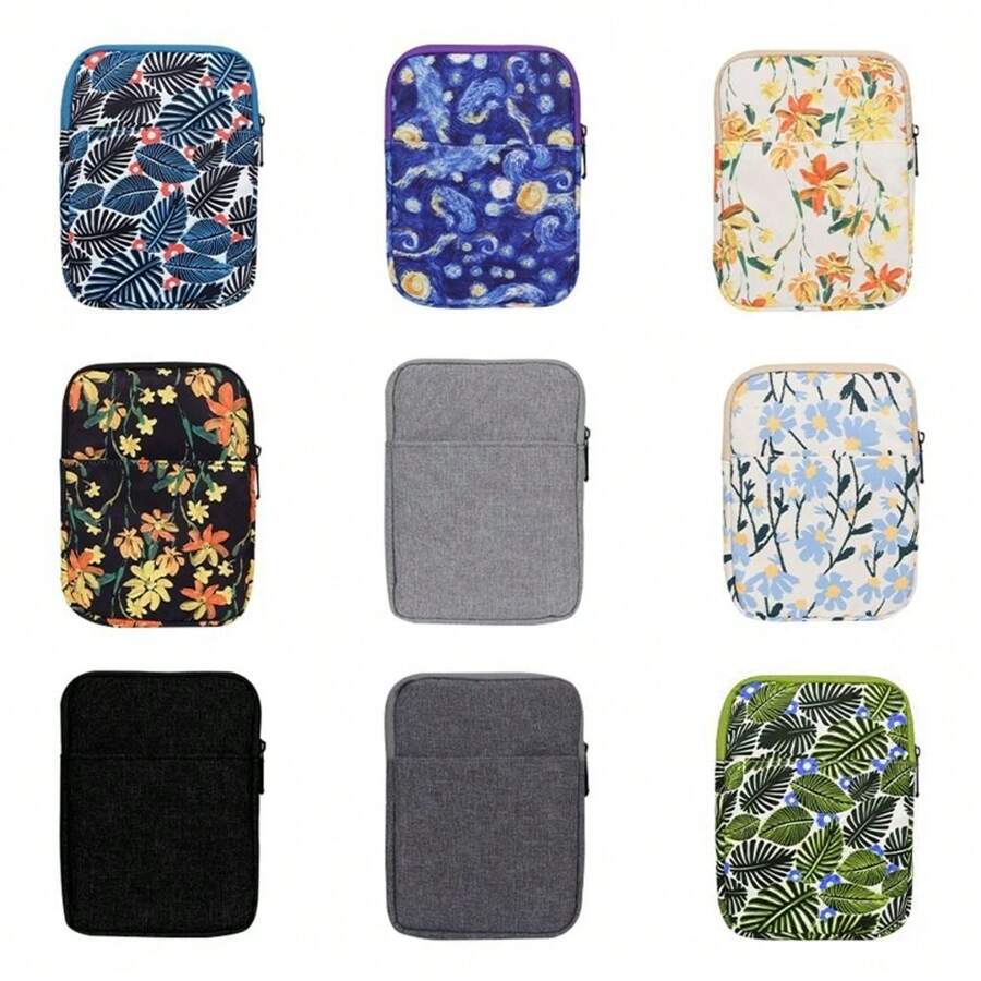 Custodia per e-reader da 6-7 pollici per Kindle/Boox/Kobo, custodia protettiva per trasporto, borsa per custodia per tablet 11esima generazione Paperwhite