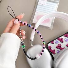 1 Y2K Laser Pearl Love Romantic Telefon Smycz Brelok, CCD Smycz Antypoślizgowa Lina Kompatybilna Z Etui Na Telefon