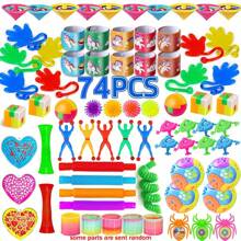 96 piezas Regalos para fiestas infantiles, surtido de juguetes de premio en caja, relleno de bolsas de regalo para recompensa en el aula, juguetes antiestrés pequeños a granel, relleno de calcetines navideños, regalos de cumpleaños para niños y niñas, regalos de Navidad (parcialmente aleatorios) - juguetes de fiesta - Ver 13