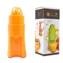 Portable Manual Citrus Juicer - Easily Juice Fresh Oranges, Lemons And Pomegranates - Small Kitchen Gadget - Multicolor - View 1