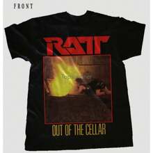 Ratt-Out Of The Cellar-Heavy Metal Band Skid Row T _ Shirt-Sizes S To 7Xl - màu đen - Xem 1