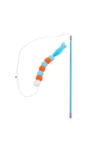 Interactive Cat Toy With Elastic Rope And Imitation Caterpillar Design - Promotes Exercise And Mental Stimulation For Cats