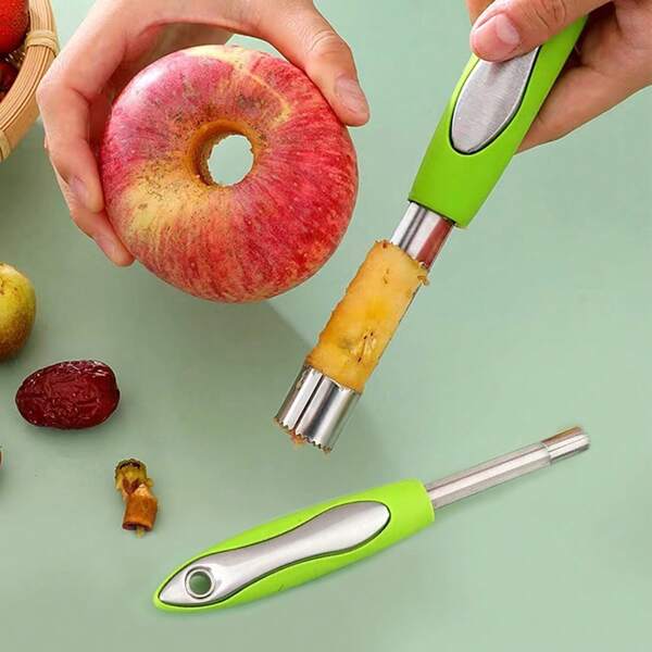 1PC Stainless Steel Fruit Corer, Stainless Steel Hawthorn Corer, Kitchen Gadgets(Note: The Product Has A Slight Scratch)