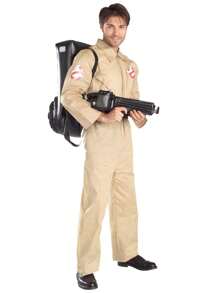 1 Set Ghostbusters Cosplay Costume, Halloween Outfit (Does Not Include Backpack) - Khaki - View 4