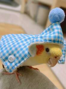 1 Cute Bird Costume, Parrot Cloak, Comfortable Fabric For Budgies, African Grey Parakeets, Cone-Tailed Parrots, Gentoo Parrots, Lovebirds And More!