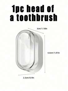 1pc Portable Toothbrush Cup With Holder And Rinse Cup Travel Toothbrush Storage Kit For Home And Outdoor Use Suitable For Student Dormitory Business Trip Hotel Or Outdoor Travel