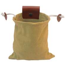 Bolsa de forrajeo de PU para exteriores, bolsa para recoger fruta, bolsa de herramientas para colgar en la cintura, bolsa de lona plegable para almacenamiento de herramientas
