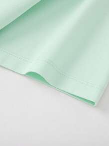 Balabala Girls' T-Shirt, 2025 Summer Quick-Dry Top - Green Tone - View 8