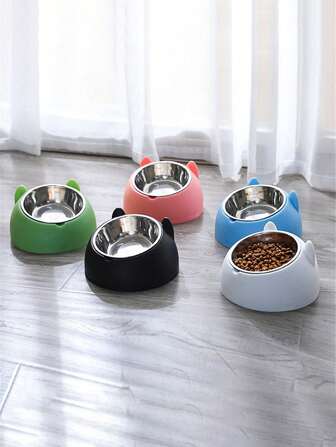 100ml/200ml/400ml Djurtillbehör Hundskål Kattskål Kattmatskål Hundmatskål Matnings- och vattningsutrustning för husdjur