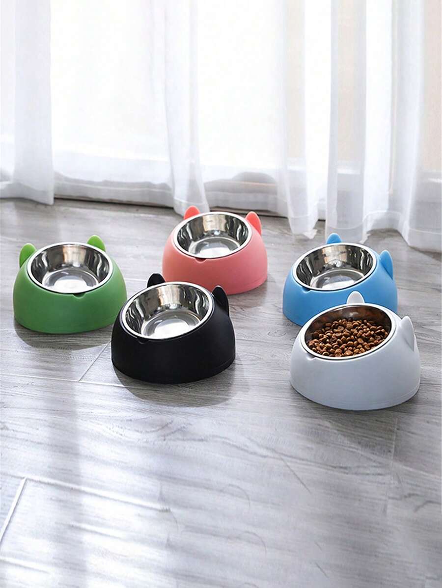 Tazón para perros/gatos de 100ml/200ml/400ml, tazón de comida para mascotas, equipo de alimentación y abastecimiento de agua para mascotas - Multicolor - Ver 1