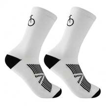 Cycling Socks, Running Speed Dry Sports Socks, Sweat Absorbing, Anti Slip, Wear-Resistant Road Bike Midsole Socks - Multicolor - View 13