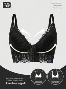 Women's Wirefree Soft & Comfortable Backless Bra - Black - View 5