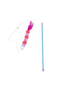 Interactive Cat Toy With Elastic Rope And Imitation Caterpillar Design - Promotes Exercise And Mental Stimulation For Cats