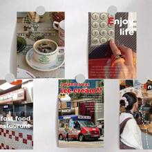 15张红色卡片简约艺术生活明信片高档照片背景装饰墙贴