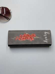 Personalized Custom Sunglasses Case Personalized Leather Sunglasses Case Leather Glasses Case