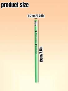 LICVIC Lápices personalizados con grabado de nombre/fecha, set de 7-224 piezas, lápices personalizados para parejas, lápices grabados personalizables a granel, lápices grabados personalizables con goma de borrar de 19cm/7,5 pulgadas, 7 colores: rosa/naranja/verde/azul/amarillo/morado/blanco, lápices para niños borrables, lápices para dibujar con goma de borrar, artículos baratos por menos de 5 dólares para volver a la escuela - Estilo A - Ver 2