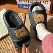 Capybara New Design Women's Slippers, 2025 Flat Sandals For Summer, Cute Indoor Outdoor Non-Slip Slides, Suitable For Party And Gathering
