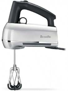 Breville The Handy Mix Scraper™ Mixer, BHM800DBL, Damson Blue - Silver - View 2