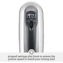 Breville The Handy Mix Scraper™ Mixer, BHM800DBL, Damson Blue - Silver - View 8