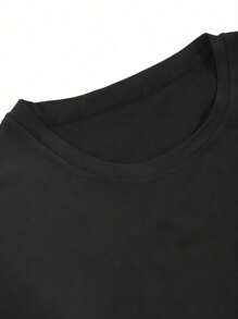Horse Show Mom Equestrian Showjumping Mother's Day T-Shirt - Black - View 3