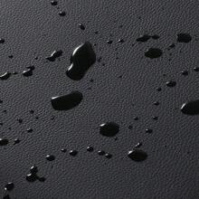 Set Of 2 Black 24 Inch Backless Counter Bar Stools Faux Leather Seat For Kitchen - 1 - 查看 4