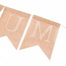 1pc Ramadan Party Holiday Theme Hanging Pennant Banner, Room Decoration With Eid Ramadan Mubarak Moon & Star Print, 19pcs