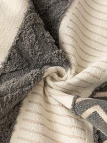 1 件雪尼尔沙发垫，防滑沙发套，适合所有季节 - 灰色 - 查看 9