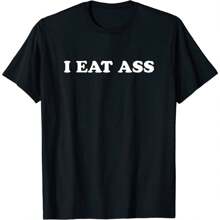 I Eat Ass T-Shirt - 白色 - 查看 1
