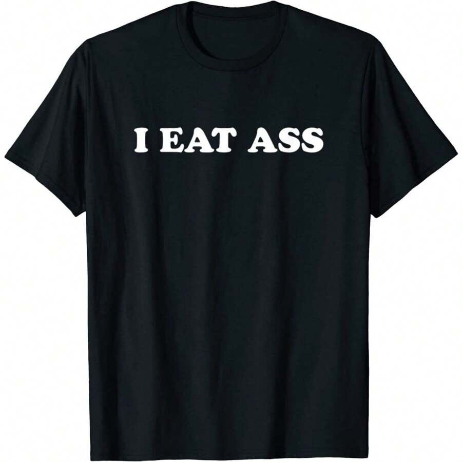 I Eat Ass T-Shirt - 白色 - 查看 1