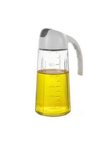1PC Glass Spray Dual-Use Oil Kettle Large Capacity Leak Proof Household Oil Spray Kettle Kitchen With Cover And Handle Spray Oil Bottle, Spray Two In One Oil Kettle Oil Spray Pour One Dual-Use Oil Spray Kettle Kitchen Barbecue Oil Spray Foggy Oil Kettle