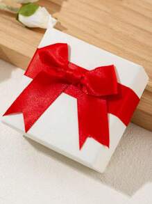 1 Pc Korean Style Gift Packaging With Bow-Knot & Chiffon Ribbons, Suitable For Valentine's Day Decor, Wedding Accessories DIY Birthday Decorations Party Decorations Gift Bags