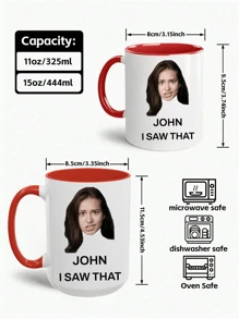 个性化定制马克杯，令人惊叹的马克杯，我看到了那个咖啡杯，给我打电话，有趣的咖啡杯