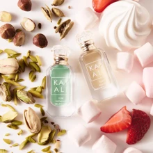 KAYALI YUM Mini Perfume Duo Set (2 X 5ml) - Pistachio Gelato & Boujee Marshmallow EDP, Travel-Size Luxury Fragrance Gift For Women- 2 X 0.1 Oz/ 5 ML Perfumes In YUM PISTACHIO GELATO | 33 Eau De Parfum Intense And YUM BOUJEE MARSHMALLOW | 81 Eau De Parfum Intense - Mini YUM Perfume Duo Set - 查看 2